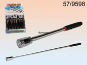 Latarki - LAMPKA LATARKA TELESKOPOWA z magnesem + dioda Led - miniaturka - grafika 1