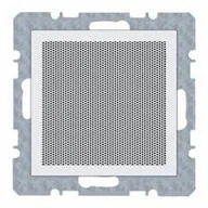 Gniazdka elektryczne - Berker Kwadrat biały głośnik B_28828989 - miniaturka - grafika 1