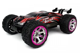 NQD Land Buster 1:12 Monster Truck RTR nadajnik 2.4GHz akumulator LiIon 1500mAh) 4WD12B-RED - Zabawki zdalnie sterowane - miniaturka - grafika 2