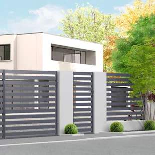 Furtka uniwersalna Lara 90 x 1 54 m ocynk RAL7016 - Ogrodzenia - miniaturka - grafika 2