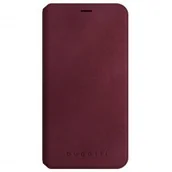 Etui i futerały do telefonów - Bugatti Etui Booklet Case Parigi UltraSuede iPhone X,10, czerwone 29866 - miniaturka - grafika 1