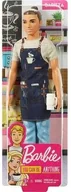 Akcesoria dla lalek - Barbie Lalka Kariera Ken Barista FXP01/FXP03) 314561 - miniaturka - grafika 1