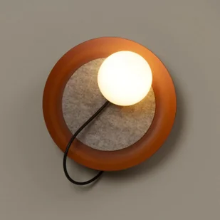 Milan Iluminación Wire kinkiet 24 cm miedziany metallic - Lampy ścienne - miniaturka - grafika 3