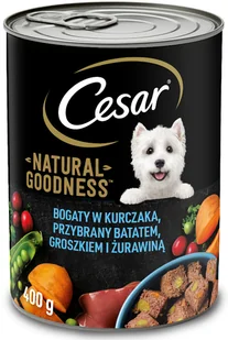 Cesar CES Puszka Mus Kurczak 400g Mokra karma pełnoporcjowa dla dorosłych psów - Mokra karma dla psów - miniaturka - grafika 2