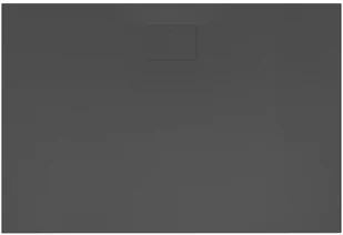 Excellent Lavano brodzik 140x80 cm prostokątny kompozyt czarny BREX.1103.140.080.BLN - Brodziki prysznicowe - miniaturka - grafika 2