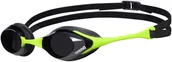 Pływanie - Arena Cobra Swipe Goggles, dark_smoke/yellow 2021 Okulary do pływania 4195-200-0 - miniaturka - grafika 1