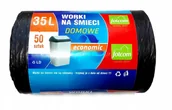 Worki na śmieci - Worki Na Śmieci Odpady 35 L 50 Szt Mocne LD - miniaturka - grafika 1