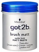 Kosmetyki do stylizacji włosów - Schwarzkopf Schwarzkopf Beach Matt Paste Matująca pasta do włosów 100 ml 0000044454 - miniaturka - grafika 1