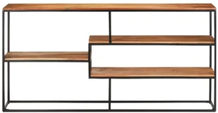 vidaXL Lumarko Regał, 150x30x75 cm, lite drewno akacjowe 321619 - Szafki do salonu - miniaturka - grafika 2