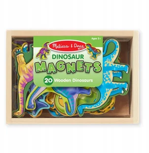 Melissa Doug 10476 Drewniane Magnesy Dinozaury - Wyposażenie pokoiku dziecięcego - miniaturka - grafika 2