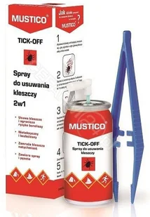 Biovena Health MUSTICO TICK-OFF Spray do usuwania kleszczy 2w1 8 ml 9083147 - Pozostałe kosmetyki - miniaturka - grafika 2