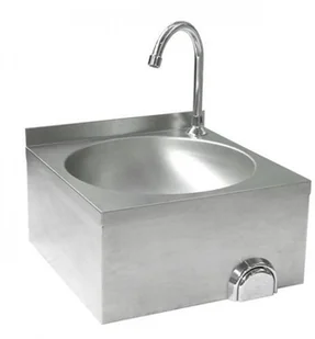 Hendi Umywalka kuchenna bezdotykowa 400x400x450 mm | 810316 810316 - Wyposażenie lokali gastronomicznych - miniaturka - grafika 2