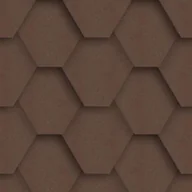 Pokrycia dachowe - IZOLMAT Gont bitumiczny HEXAGONALNY 3 m2 IZOLMAT - miniaturka - grafika 1