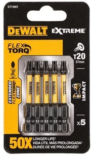Dewalt DeWALT bity T20 Extreme Impact Torsion, 5 sztuki, 50 MM, dt7395t-QZ DT7395T-QZ - Wiertła - miniaturka - grafika 5
