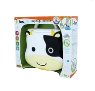 Zabawki interaktywne dla dzieci - Anek Mój pierwszy laptop Krówka - miniaturka - grafika 1