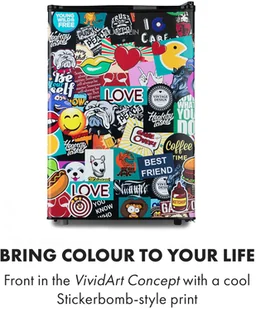 Lodówka Klarstein HEA14-CoolVibe-70L - Lodówki - miniaturka - grafika 3