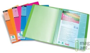 Pentel dcf542 recyc są zewnętrzny Binder Fresh składa się z 50% recyklingu PP, A4, 20 kieszeni, różowy DCF542P - Ofertówki - miniaturka - grafika 2