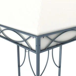 vidaXL Altana, 300 x 300 cm, kremowa - Altany ogrodowe - miniaturka - grafika 3