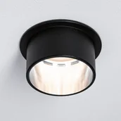 Oprawy, klosze i abażury - Paulmann Gil wpuszczana LED czarna matowa/żelazo - miniaturka - grafika 1