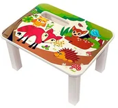 Stoliki dla dzieci - Hess 30284 podnóżek z drewna, 33 x 24 x 18 cm - miniaturka - grafika 1