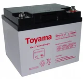 Baterie do zasilaczy awaryjnych UPS - Akumulator żelowy Toyama 12V 45Ah NPG45-12 M6 - miniaturka - grafika 1