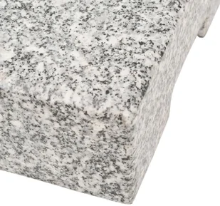 vidaXL Prostokątna podstawa pod parasol, granitowa, 25 kg 43725 - Parasole ogrodowe - miniaturka - grafika 13