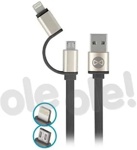 Forever GSM032487 czarny - Kable - miniaturka - grafika 3