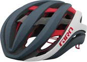Kaski rowerowe - Giro Aether MIPS Kask rowerowy, matte portaro grey/white/red S | 51-55cm 2021 Kaski szosowe 200221-043 - miniaturka - grafika 1