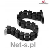 Maclean Organizator maskownica do kabli MC-727 B czarny MC-727B - Kable komputerowe i do monitorów - miniaturka - grafika 2