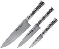 Noże kuchenne - Samura Samura Bamboo zestaw 3 noży kuchnennych SBA-0220 - miniaturka - grafika 1