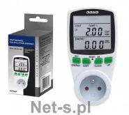 Orno Licznik zużycia energii elektrycznej watomierz miernik mocy dwutaryfowy OR- - Liczniki energii elektrycznej - miniaturka - grafika 8