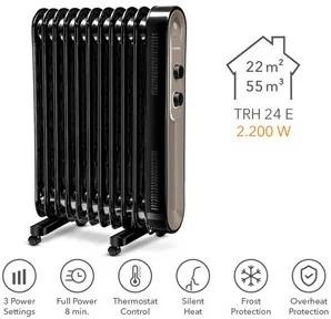 TROTEC Grzejnik olejowy TRH 24 E - Ogrzewanie przenośne - miniaturka - grafika 4
