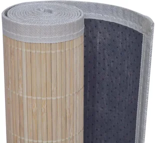 vidaXL Mata bambusowa na podłogę, 160x230 cm, naturalna 245821 - Dywaniki łazienkowe - miniaturka - grafika 6