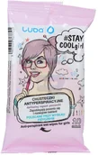Chusteczki do demakijażu - Luba #Stay Cool Girl Antyperspiracyjne chusteczki nawilżane Porzeczka 10 szt. - miniaturka - grafika 1