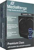 Pudełka i akcesoria na płyty CD - Media Range CD/DVD VideoPudełko Double Retail 5 sztuk - BOX30-2 - miniaturka - grafika 1