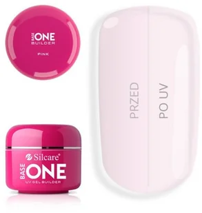 Silcare Base One Pink żel budujący do paznokci 5g - Żele do paznokci - miniaturka - grafika 2