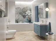 Miski WC - Cersanit Larga Square Cleanon set zestaw misa + deska wolnoopadająca slim S701-473 - miniaturka - grafika 1