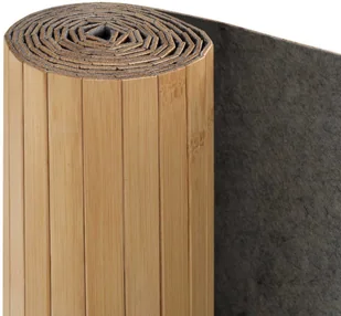 vidaXL Parawan bambusowy, 250 x 195 cm, naturalny vidaXL - Parawany - miniaturka - grafika 4