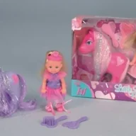 Lalki dla dziewczynek - Simba Laleczka EVI z Kucykiem 5738667 - miniaturka - grafika 1