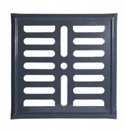 Kratki wentylacyjne - Parkanex Metalowa Malowana 14*14CM Grafit - miniaturka - grafika 1