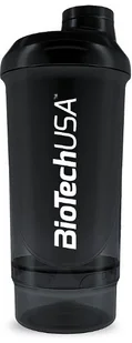 BioTech Shaker Compact 500ml - 1 szt. niebieski - Shakery i bidony sportowe - miniaturka - grafika 2