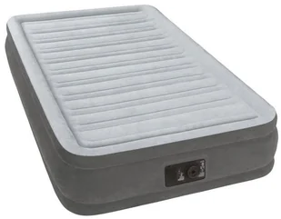 Intex Materac welurowy z wbudowaną pompką 100 x 190 x 30 cm 67766 s-364-uniw - Materace turystyczne - miniaturka - grafika 3