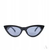 Okulary przeciwsłoneczne - Retro Okulary Przeciwsłoneczne Kocie Damskie UV400 - miniaturka - grafika 1