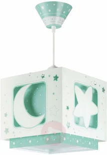 Dalber Moonlight lampa wisząca 1-punktowa zielona 63232H 63232H - Lampy sufitowe Dalber Moonlight lampa wisząca 1-punktowa zielona 63232H 63232H - Lampy sufitowe - miniaturka - grafika 6