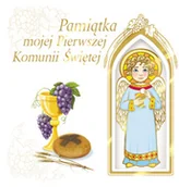 Religia i religioznawstwo - Jedność praca zbiorowa Pamiątka mojej Pierwszej Komunii Świętej z aniołkiem - miniaturka - grafika 1