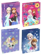 Przybory szkolne - Torba Papierowa Kraina Lodu średnia MST Toys - miniaturka - grafika 1