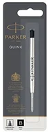 Wkłady do długopisów - Parker Quink wkład do długopisu, z szeroką końcówką, czarny 1950366 - miniaturka - grafika 1