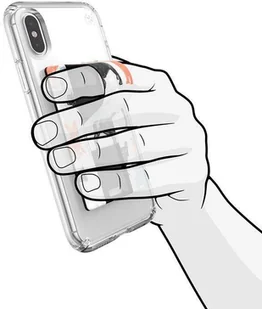 Speck Universal GrabTab - Uniwersalny uchwyt selfie i podstawka (Pugstamps/Orange) b2btrade-13818-0 - Akcesoria do tabletów i e-booków - miniaturka - grafika 3