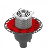 Syfony - Tece 3601300 TECEdrainpoint S 130 zestaw odpływowy pionowy z kołnierzem uniwersalnym Seal System - miniaturka - grafika 1