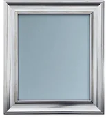 Ramki na zdjęcia - NA FRAMES BY POST AP-4620 postarzana jasnoszara ramka zdjęcia z jasnoniebieską szarą podkładką 76 x 61 cm (plastikowe szkło) VB00PWF7P2Y - miniaturka - grafika 1